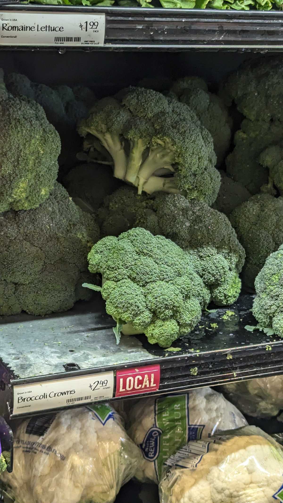 Whole Foods Non-Organic Broccoli