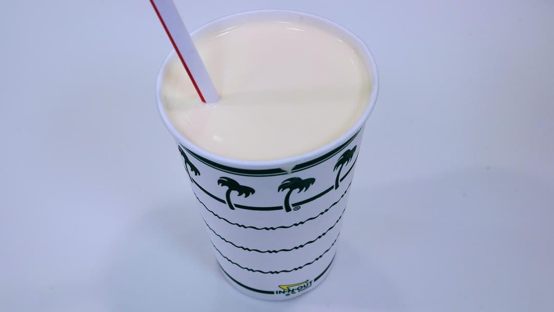 In-n-Out Vanilla Shake