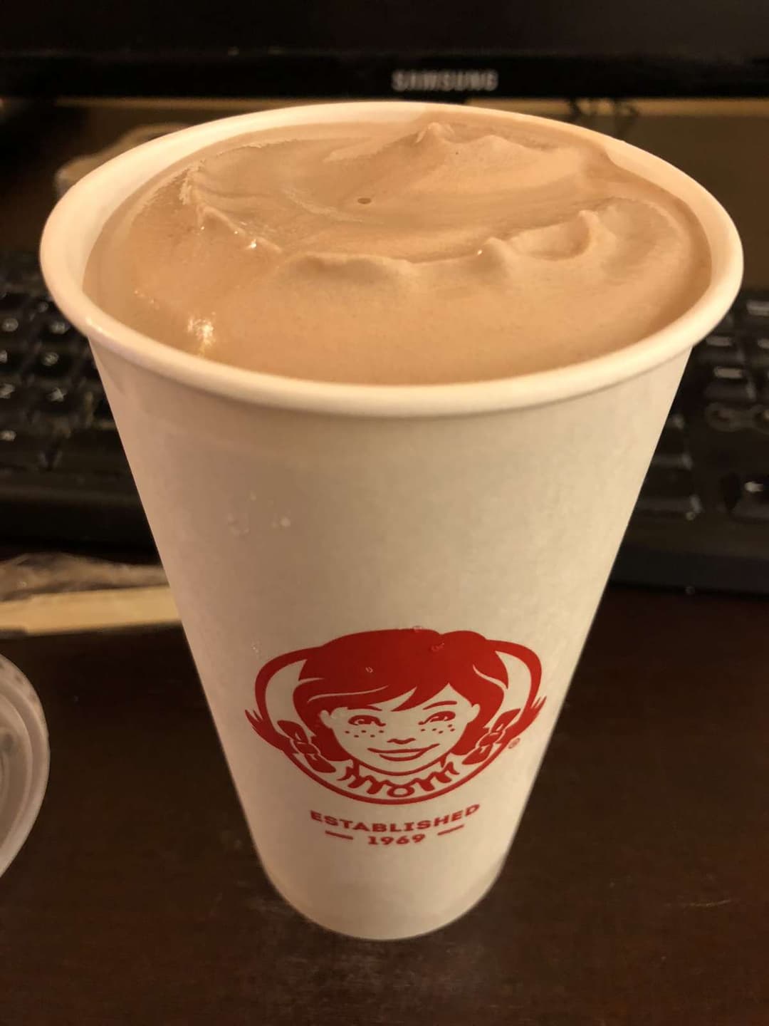 Wendy's Chocolate Frosty