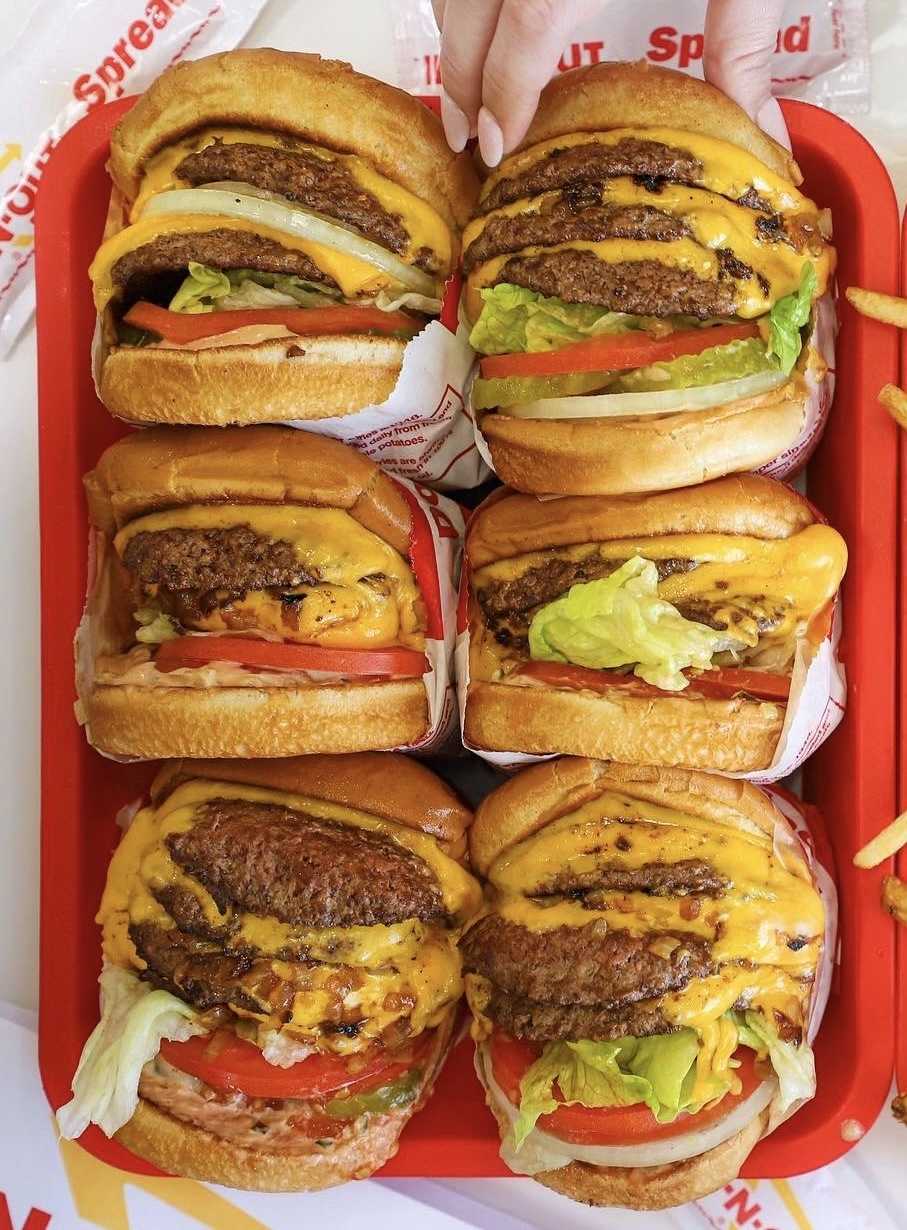 In-n-Out Cheeseburger Animal Style