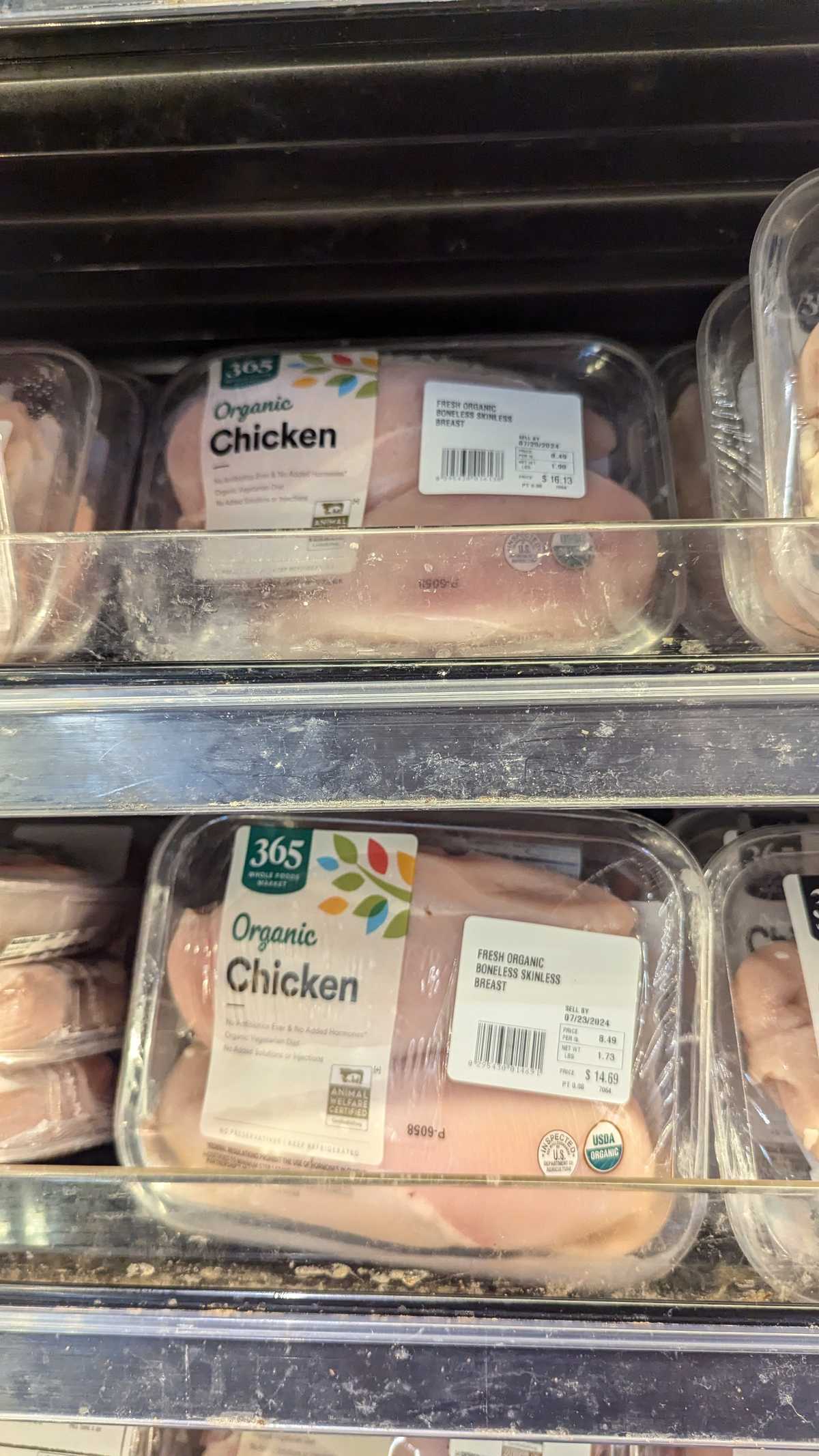 Whole Foods Organic Boneless Skinless Chicken Breast