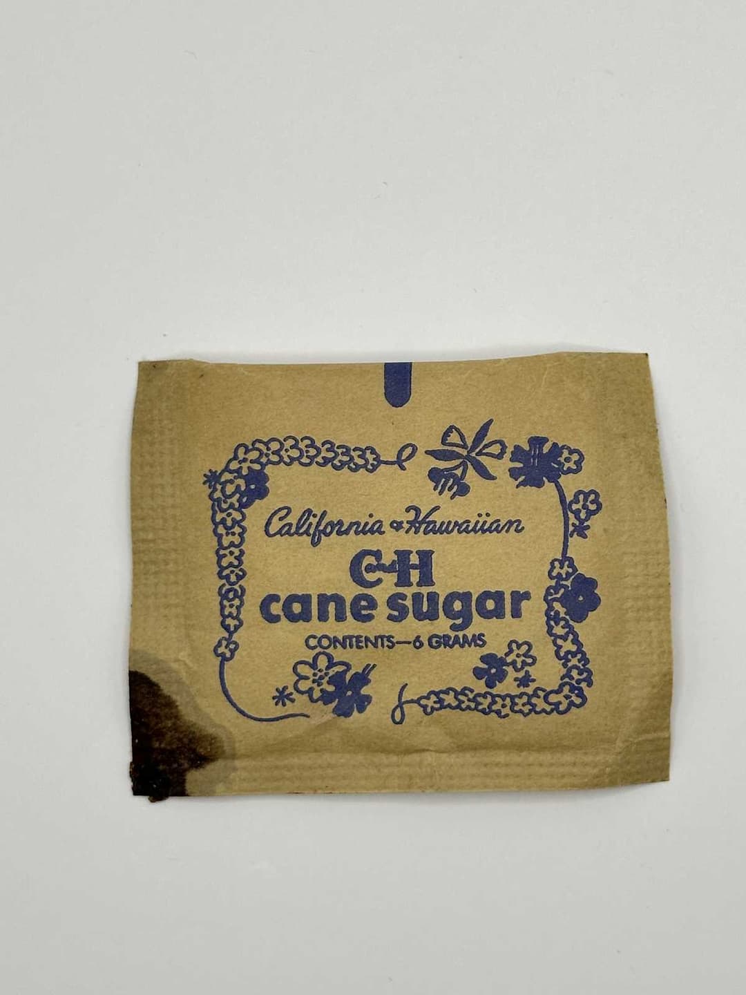 Cane Sugar from 1952 Korean War Rations