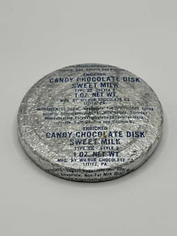 Milk Chocolate from 1962 Army Rations