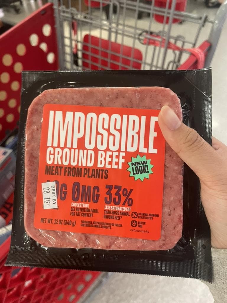 Impossible Impossible Meat Patty