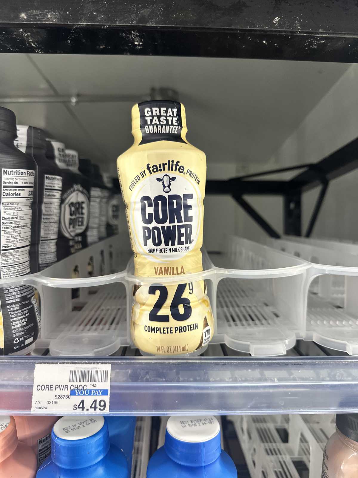 Fairlife Core Power 26g Protein Shake Vanilla