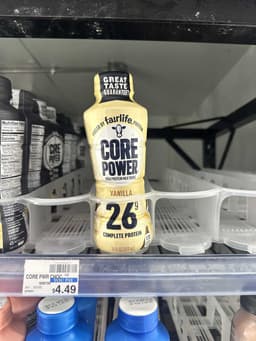 Fairlife Core Power 26g Protein Shake Vanilla