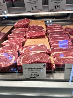 Whole Foods Boneless Beef Ribeye Steak Pasture Raised
