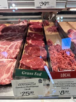 Whole Foods Boneless Beef Ribeye Steak Grass Fed