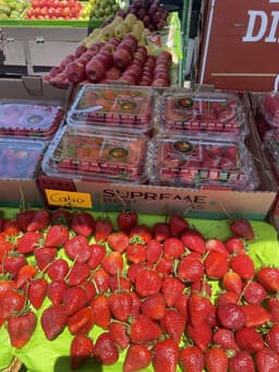Pier 39 Farmer's Market Strawberries