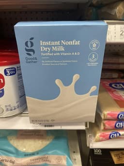 Good & Gather Powdered Milk Instant Nonfat Dry