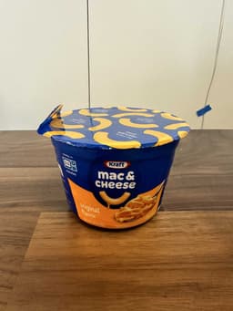 Kraft Mac & Cheese After Microwave