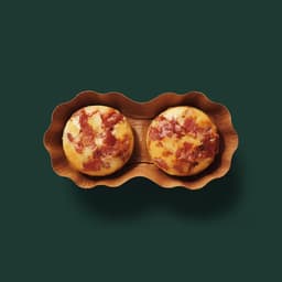 Starbucks Bacon Gruyere Egg Bites Warmed