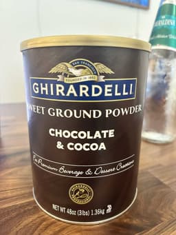 Ghirardelli Sweet Ground Powder Chocolate & Cocoa