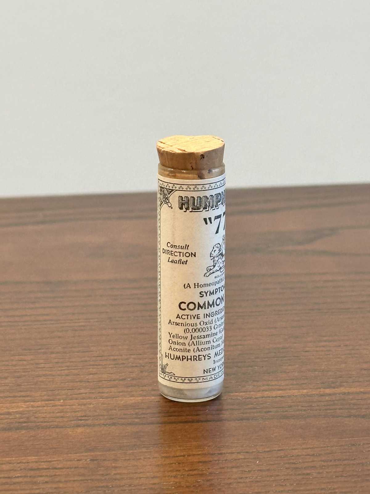 Cold Tablets from 1920s
