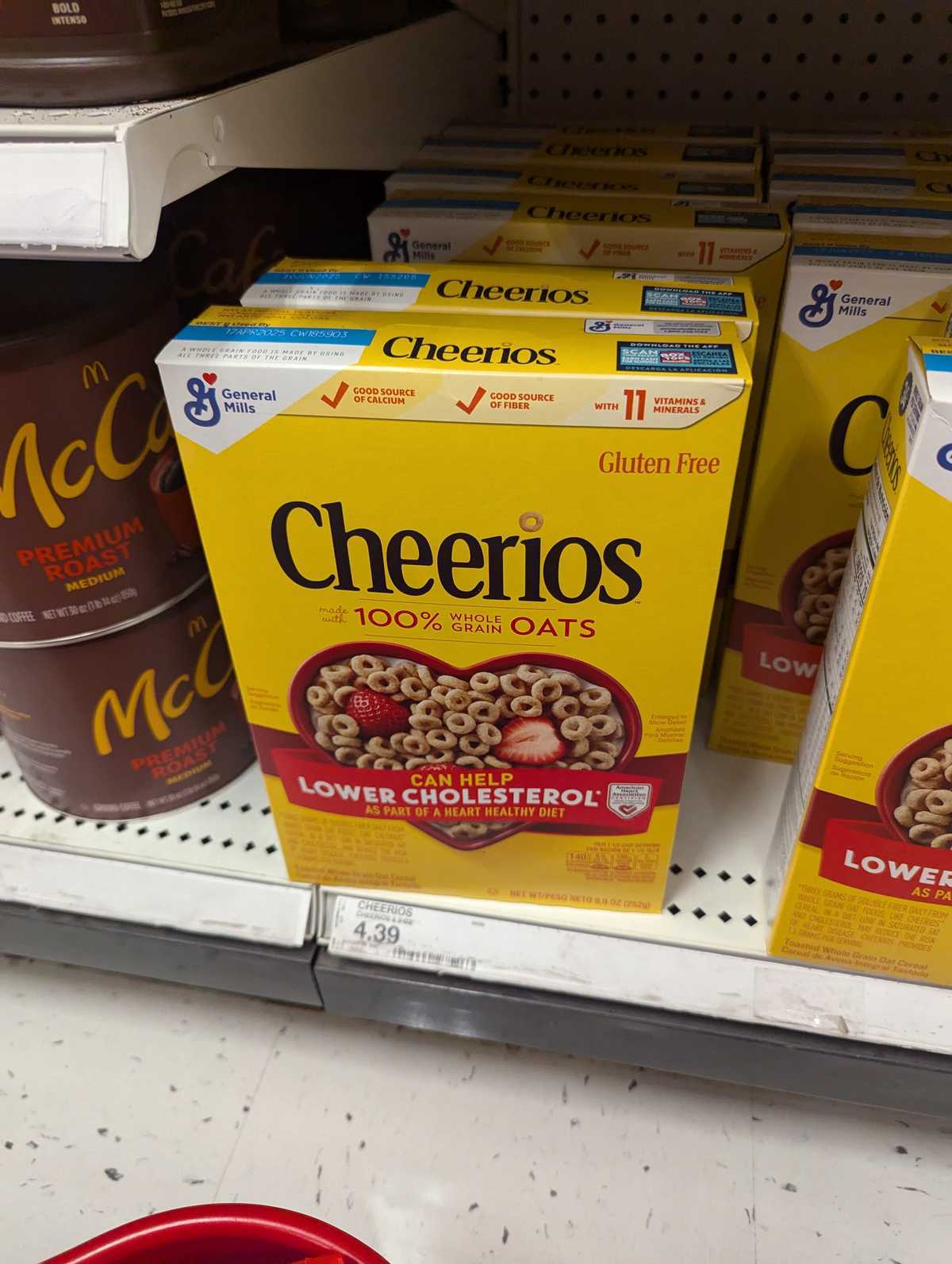 Cheerios 100% Whole Grain Oats Cereal