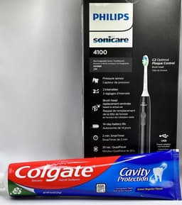 Philips Sonicare, Colgate Pre-Brush Mouth Swish (Electric Brush)