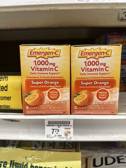 Emergen C 1000mg Vitamin C Immune Support Fizzy Drink Mix Orange